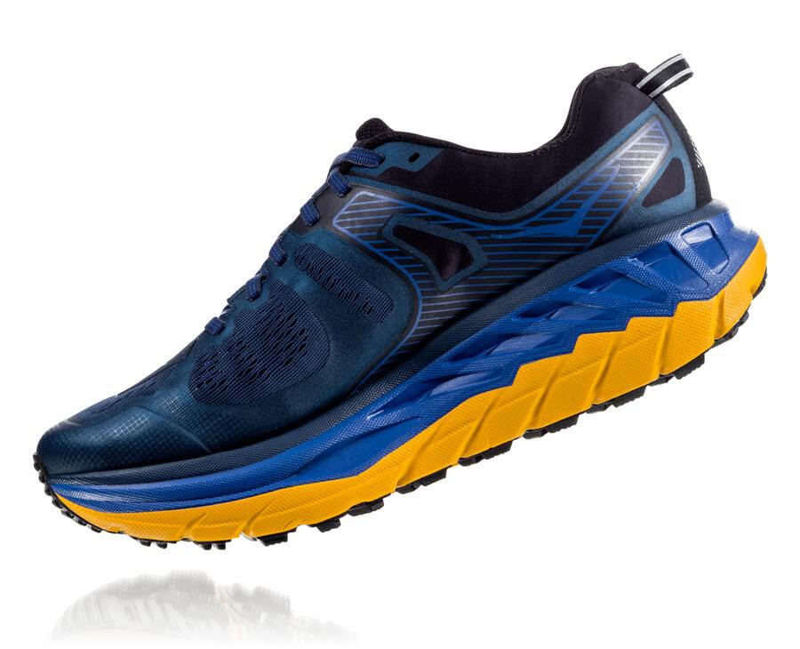 Tenis Trail Hoka One One Masculino Azul Marinho - Stinson Atr 5 - 925-CZVDJX